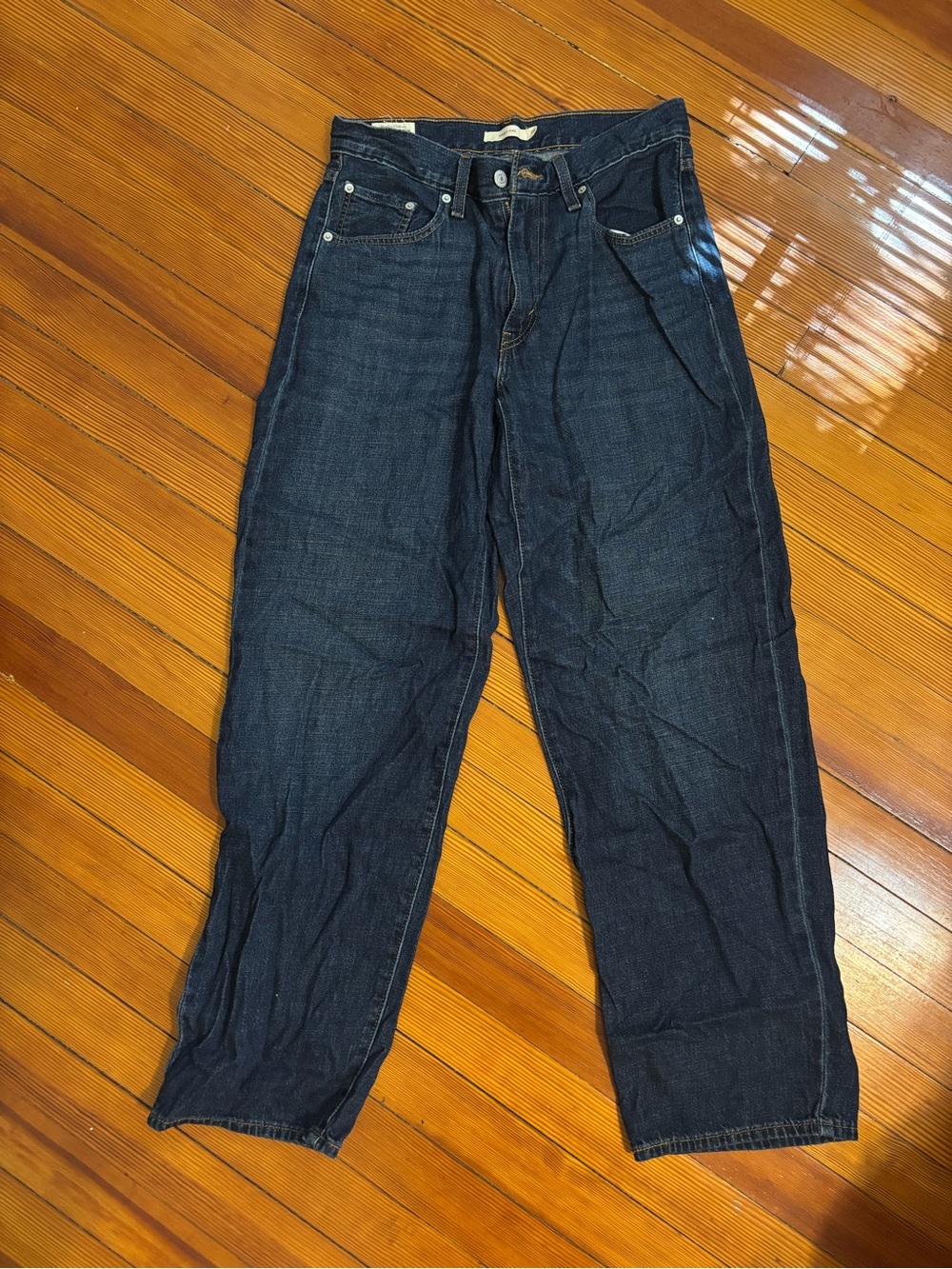 Levi’s Baggy Dad Dark Wash Jeans